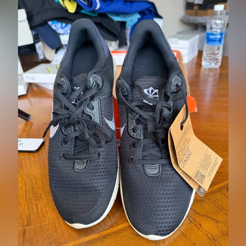 Nike Men's Size 8.5 Flex Experience Run 11 Next Nature Shoes Black Indigo - Picture 4 of 7